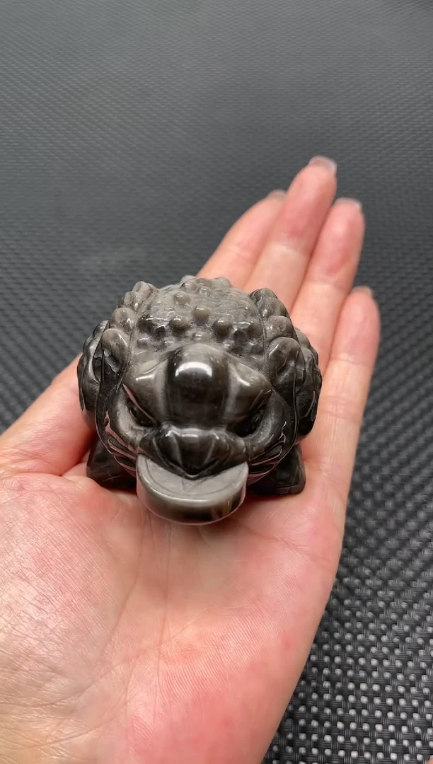 【闪购商品】未镶嵌黑曜岩珠宝奇石多样性发1件