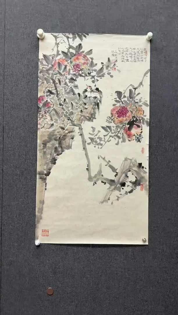 国画炳山艺术--朱一水老师作品