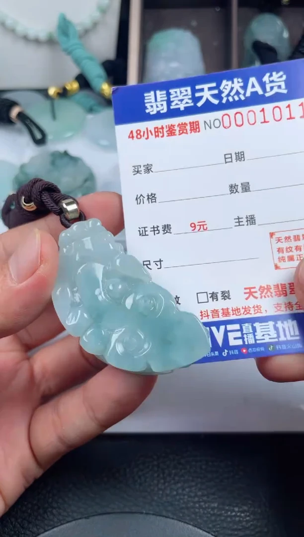 颈饰未镶嵌翡翠