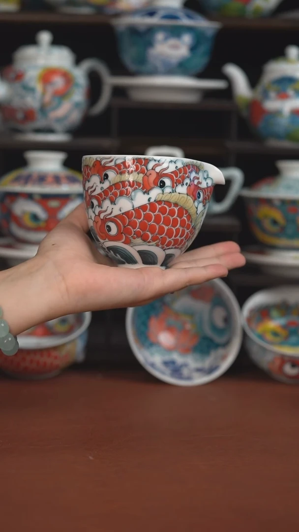 老师作品九鱼公道杯 （宠粉福利 ）