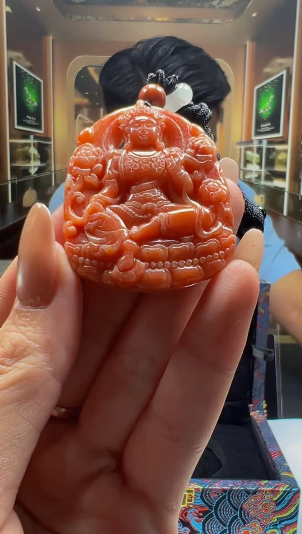 翡翠未镶嵌颈饰1052892927