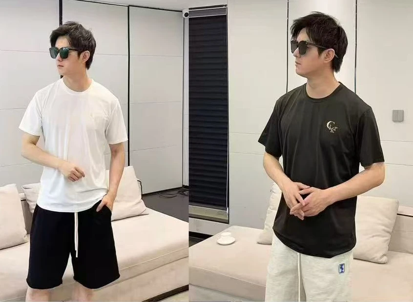 2025夏季男女冰丝速干T恤