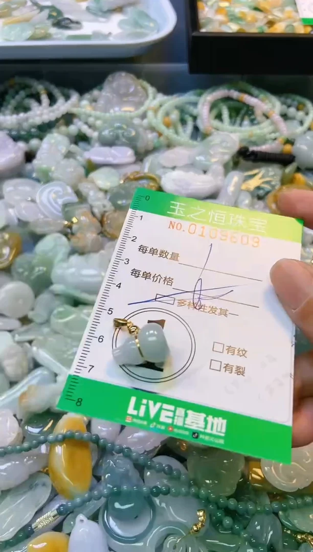 翡翠未镶嵌颈饰闪购010960多样性发其一