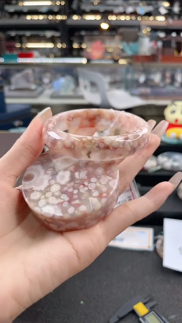 未镶嵌手镯石英质玉62圈口（赠品镯心）6098