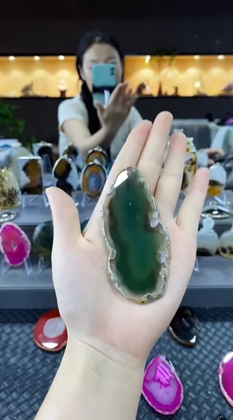 未镶嵌颈饰玛瑙/玉髓黑***光玛瑙