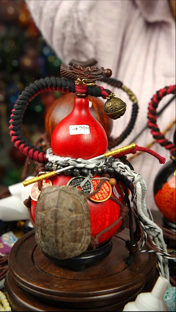 298号500ml左右非遗大漆酒葫芦