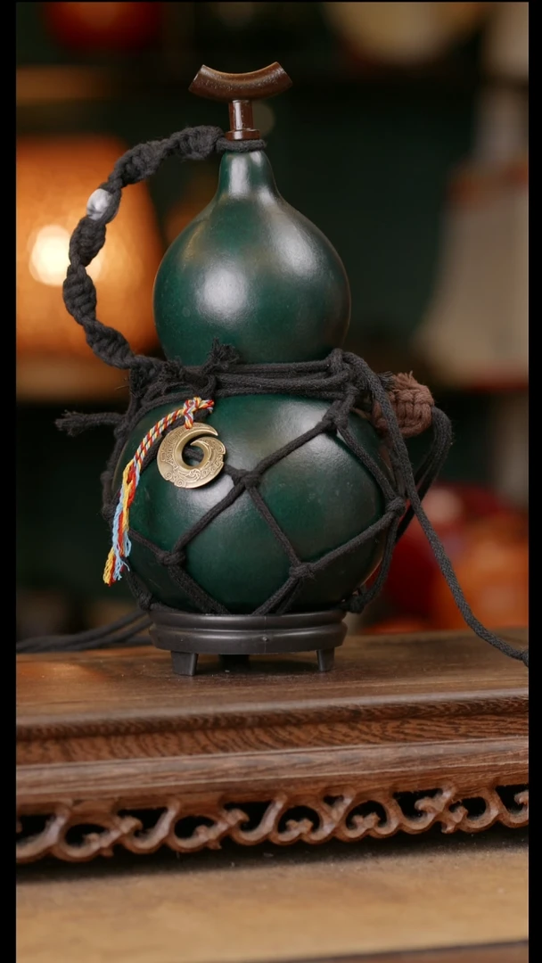 292号精品天然大漆酒葫芦一物一拍~