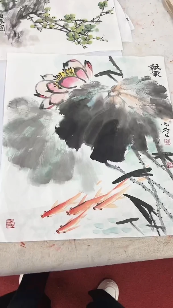 国画李火庆/国画/花鸟