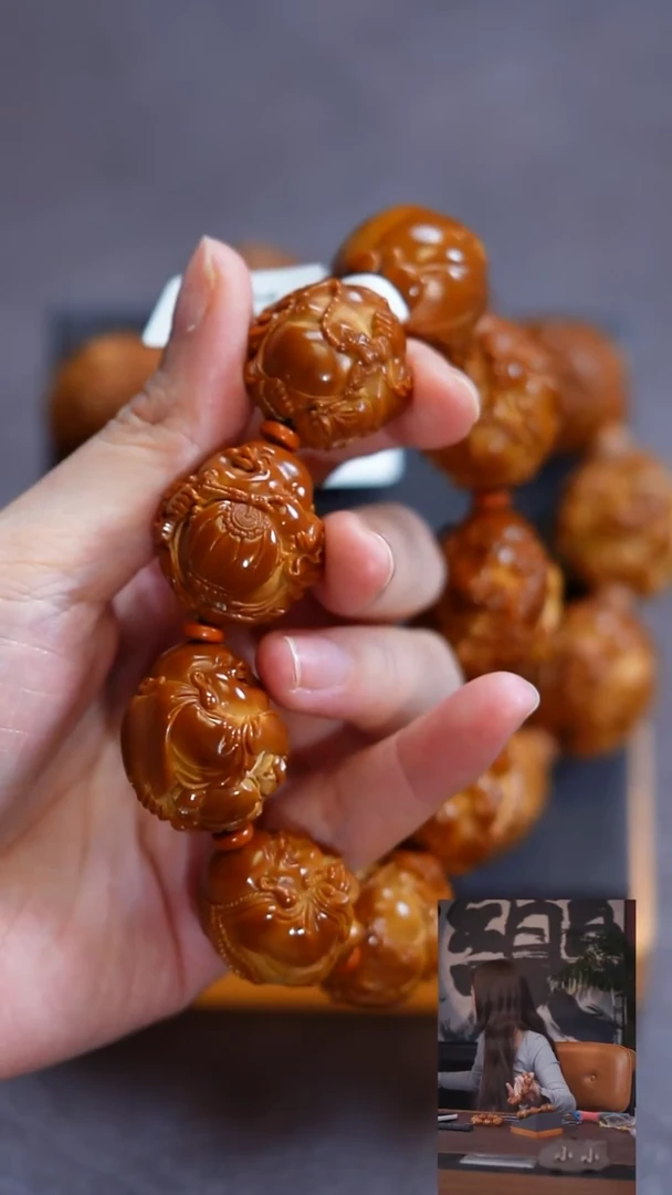 手串/手链橄榄核风*大手串/手链 橄榄核