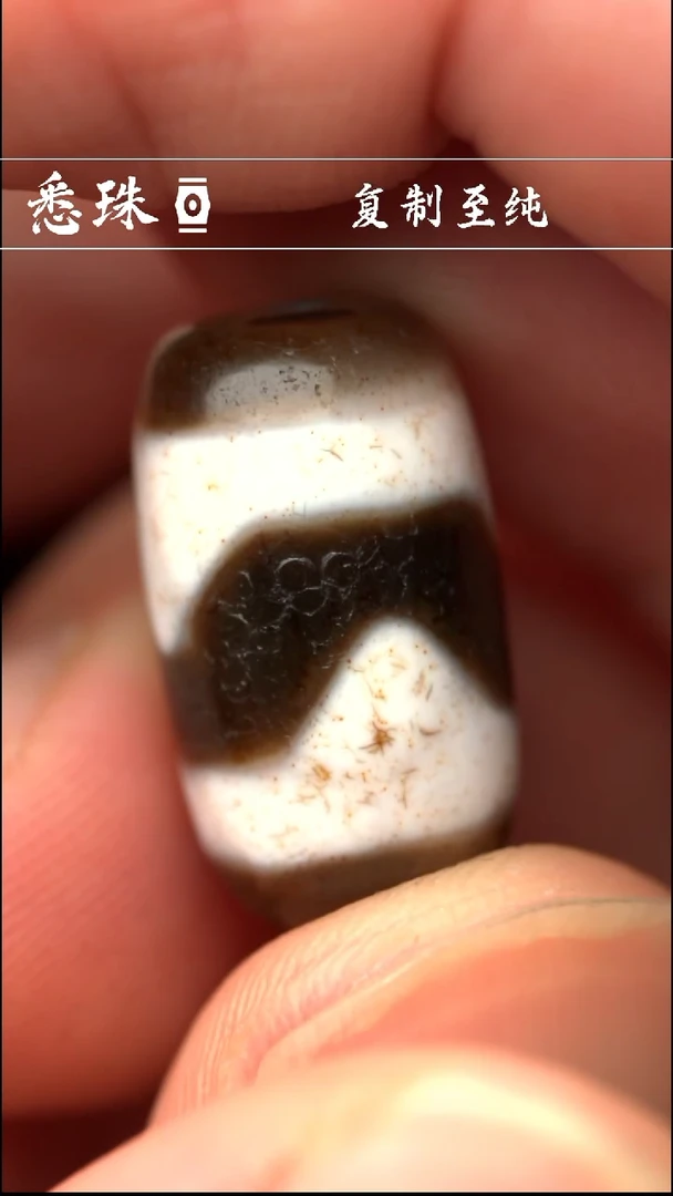 『至纯系列』 手工天珠 超顶 虎牙