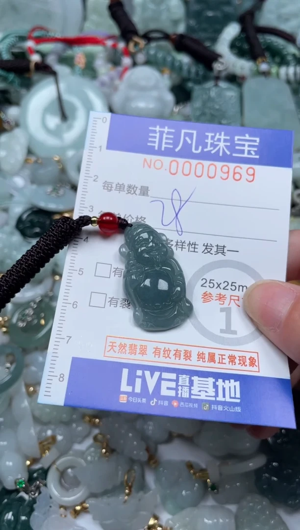 【闪购商品】翡翠颈饰未镶嵌00..0969