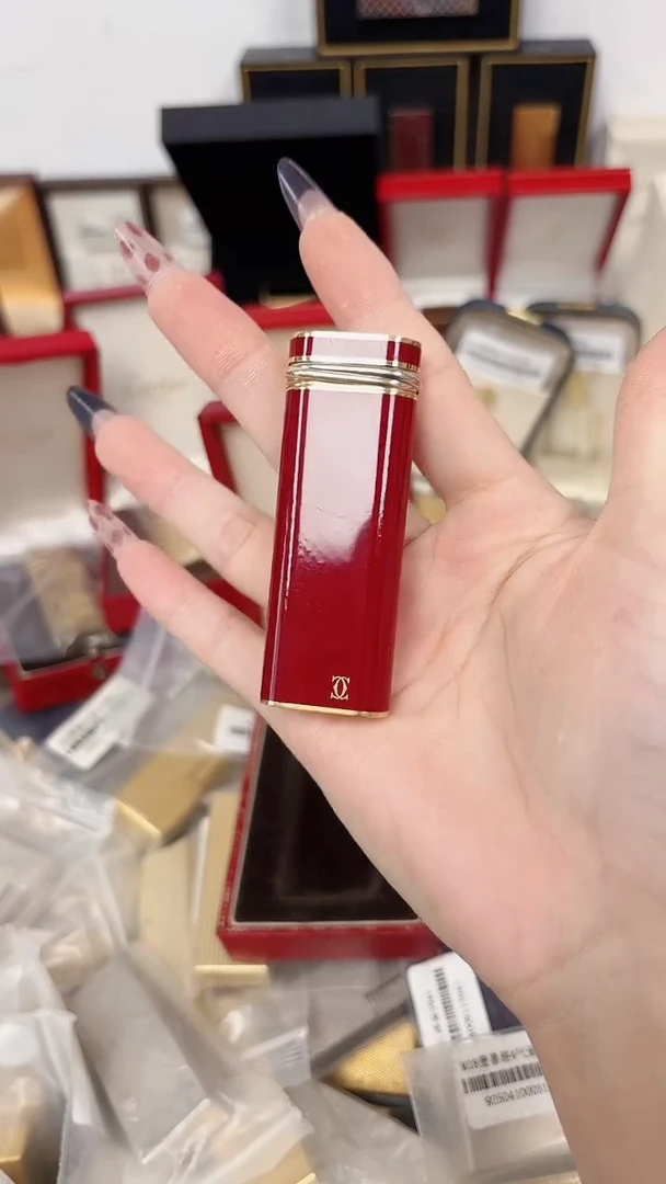 纯铜015卡三色环红漆金