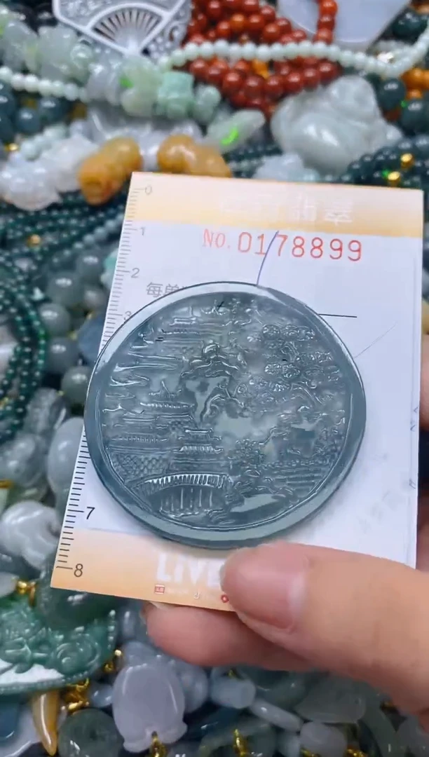 翡翠未镶嵌颈饰闪购0178899