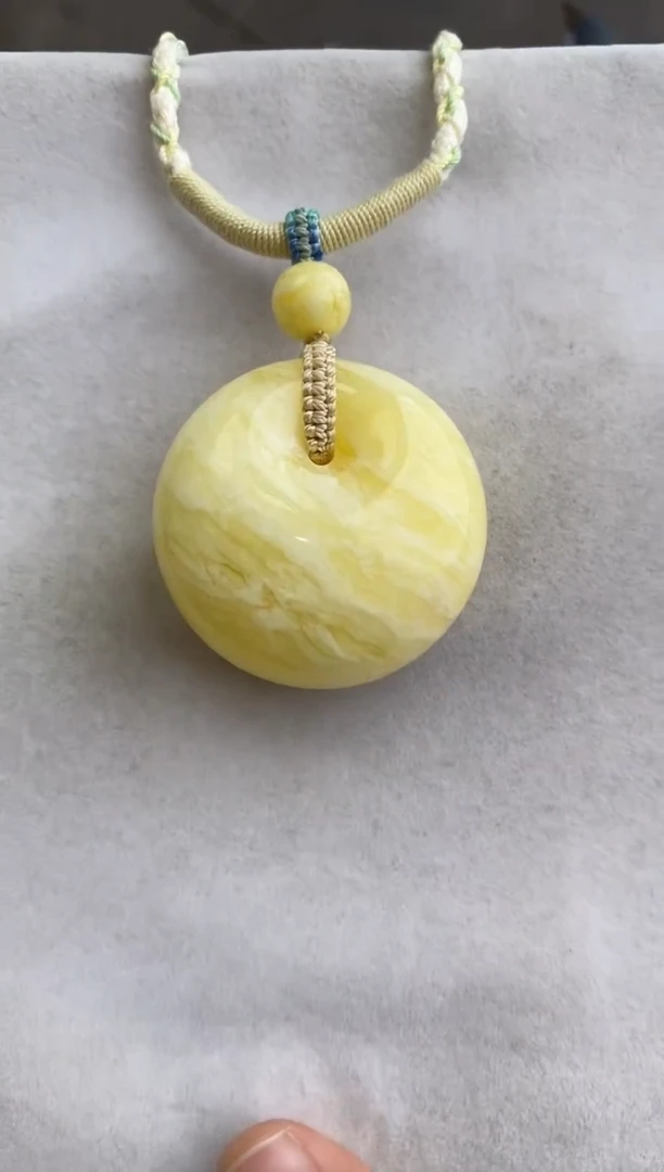 未镶嵌琥珀裸石10511203-吊坠