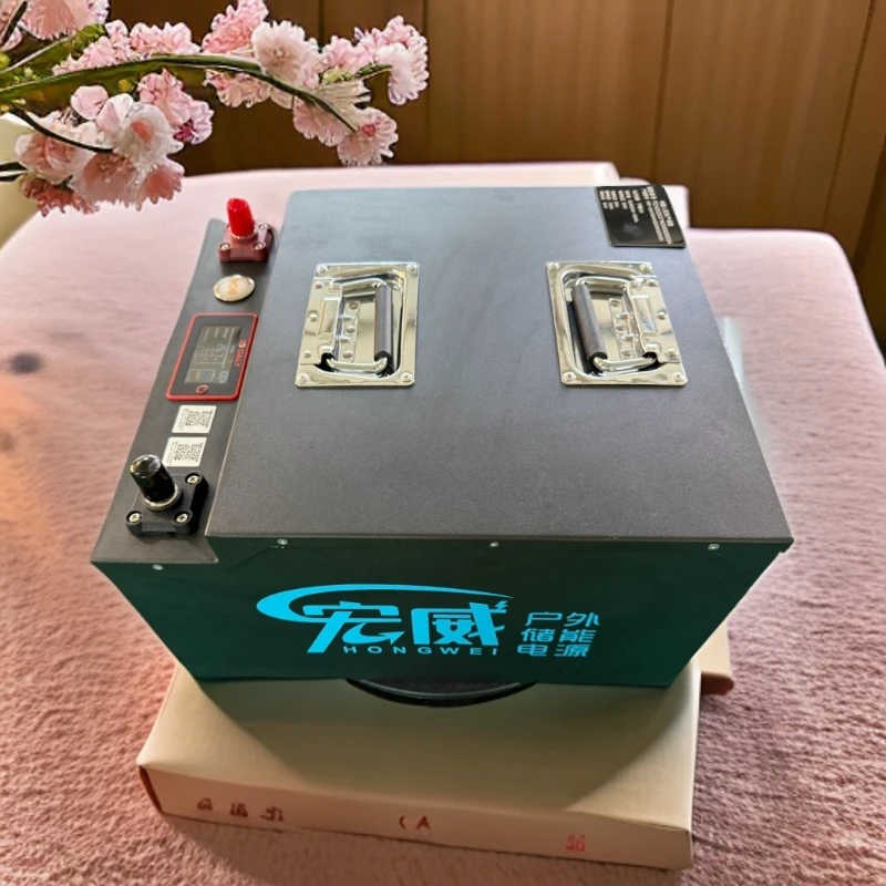 宏威锂电24V320AH驻车空调启动电源长430mm宽360mm高235
