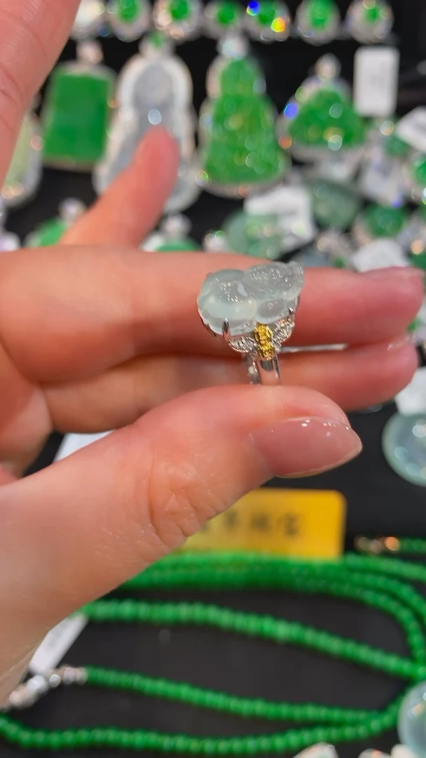 【闪购商品】翡翠颈饰未镶嵌戒指