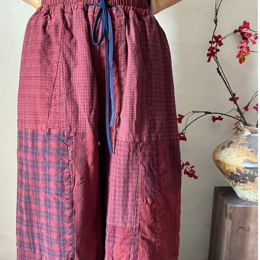 桑在云间  润心棉石榴棉裤（特殊花色）