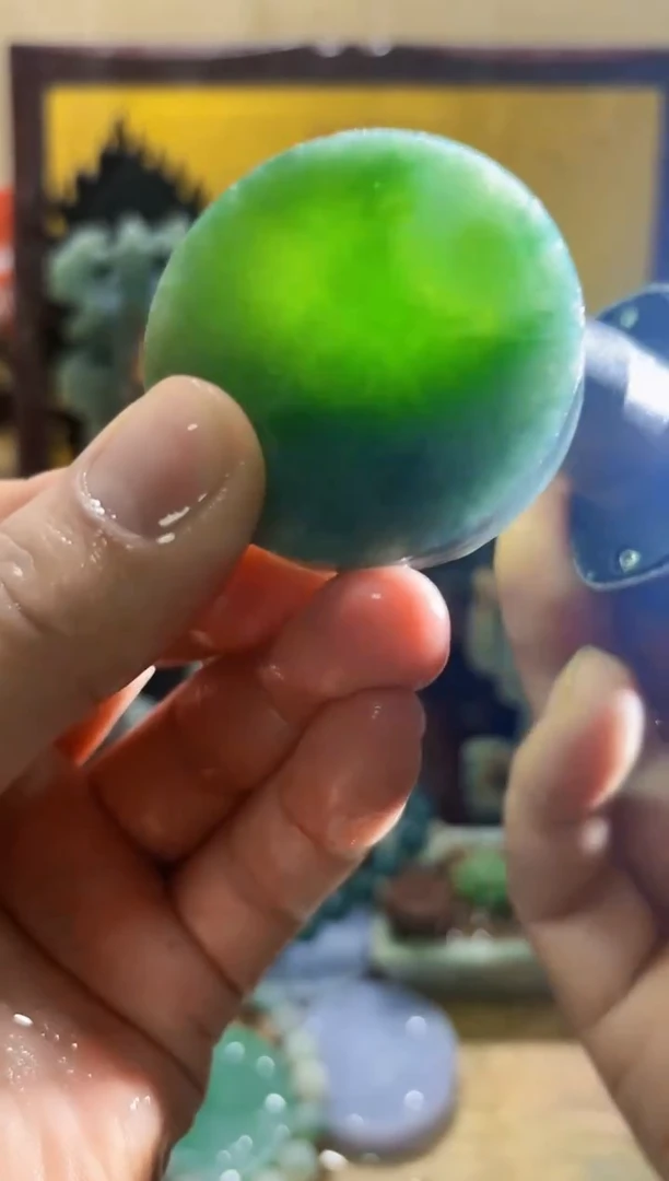 未镶嵌挂件翡翠A货常璀7817