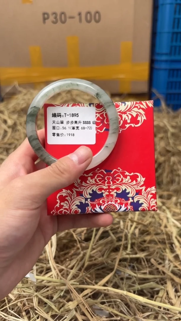 未镶嵌手镯石英质玉T-1895