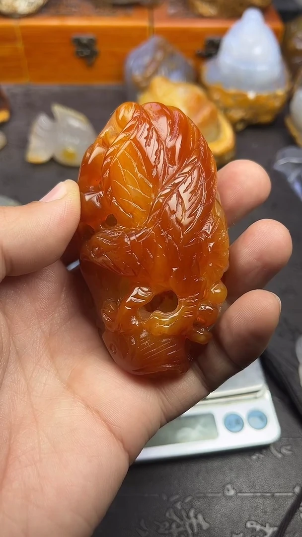 【闪购商品】玛瑙/玉髓手把未镶嵌1