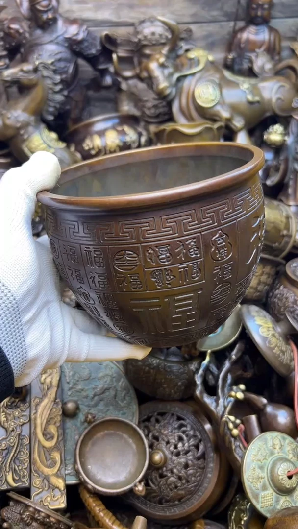 精美铜器，点击下单