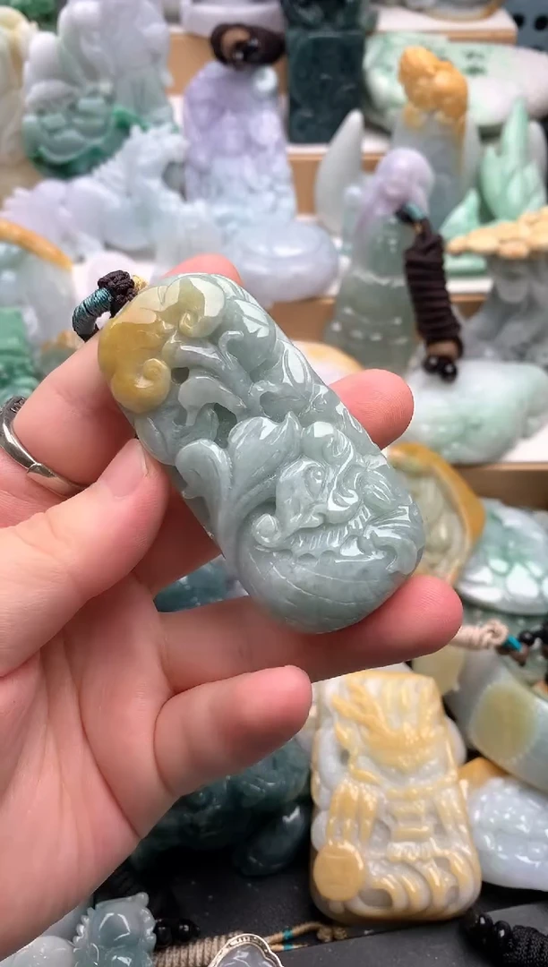 吊坠(不含链)未镶嵌翡翠1