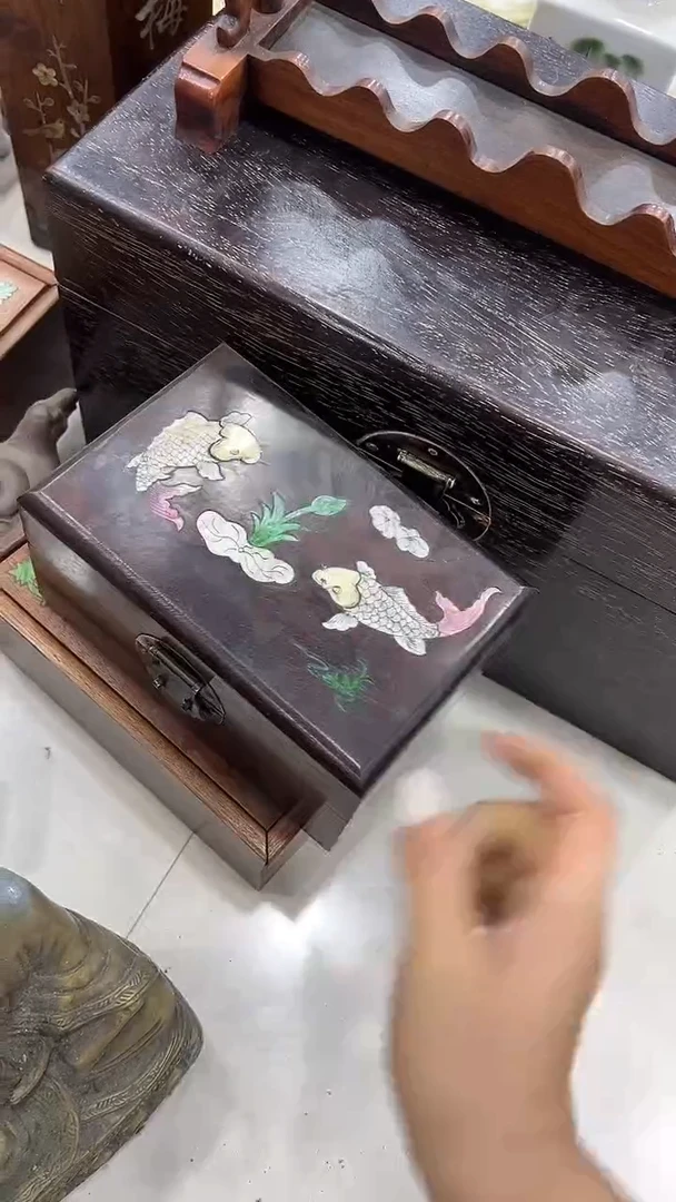 木沐头淘摆件木雕件