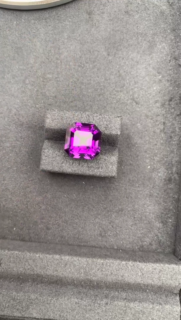未镶嵌珠宝半成品紫晶10ct紫水晶  GH  定制