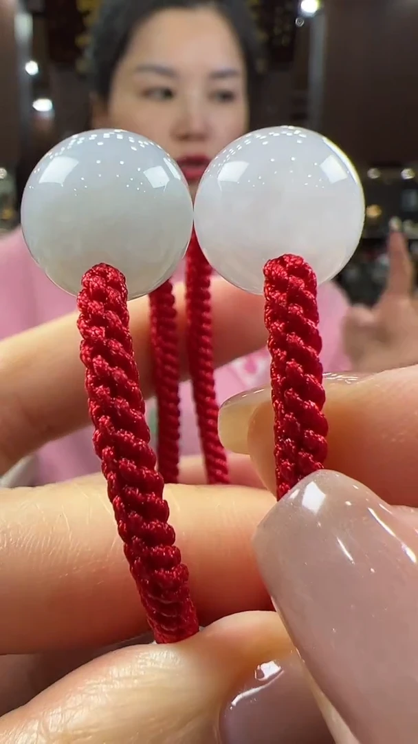 【闪购商品】翡翠挂件未镶嵌圆珠手绳（多样性发其一）