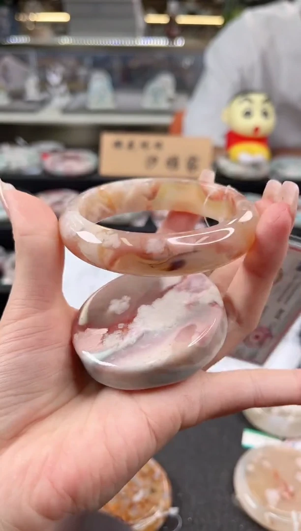 未镶嵌手镯石英质玉61圈口（赠品镯心）6650462