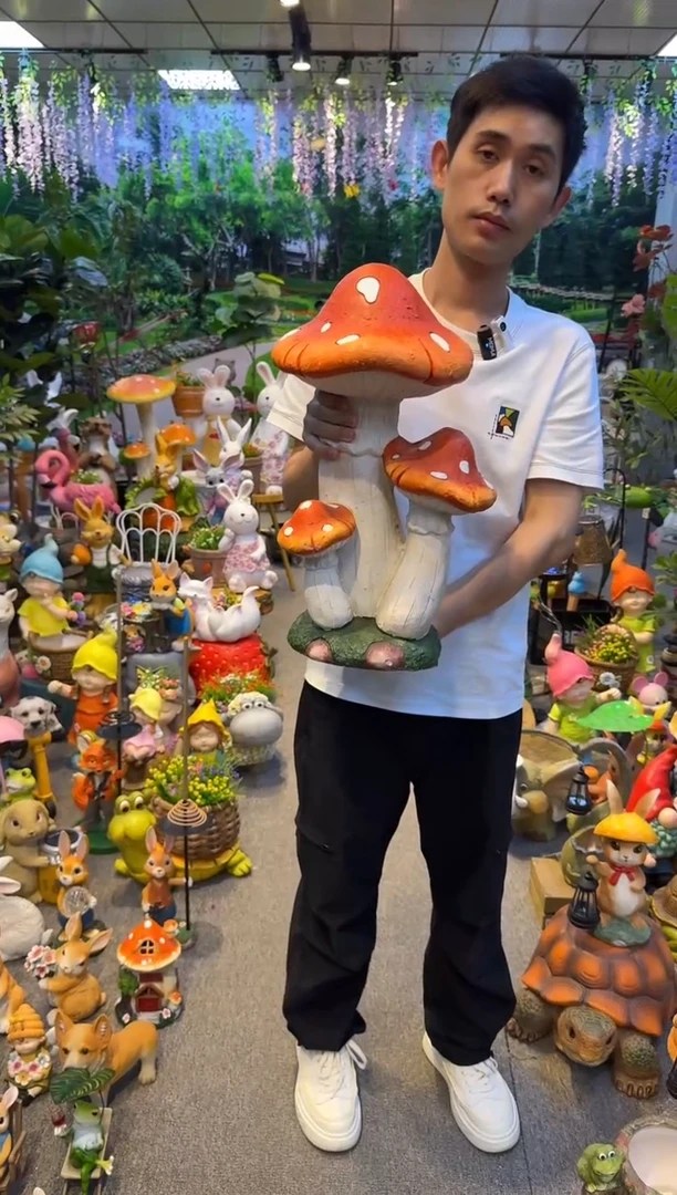 无花朵花园庭院摆件&00&