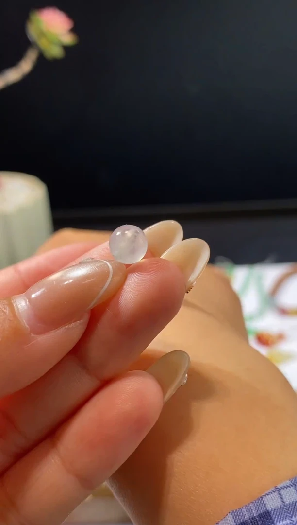 未镶嵌定制翡翠卡7.2珠珠 买断不退换