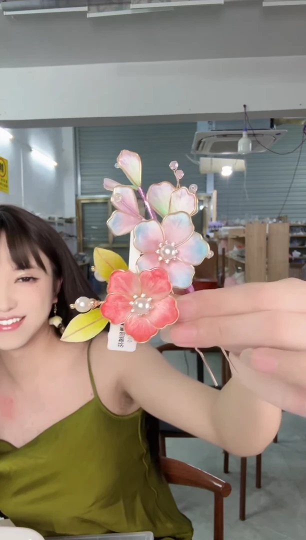 铜合金无禅*059微瑕非遗绒花