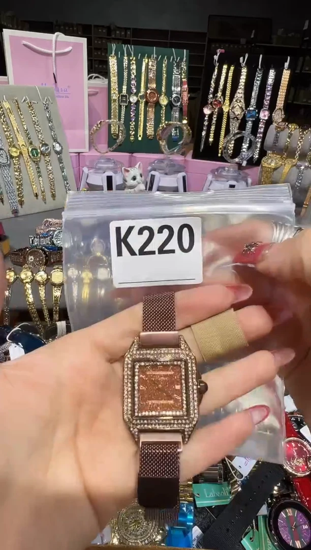 石英机芯不锈钢不锈钢直播定闪专用