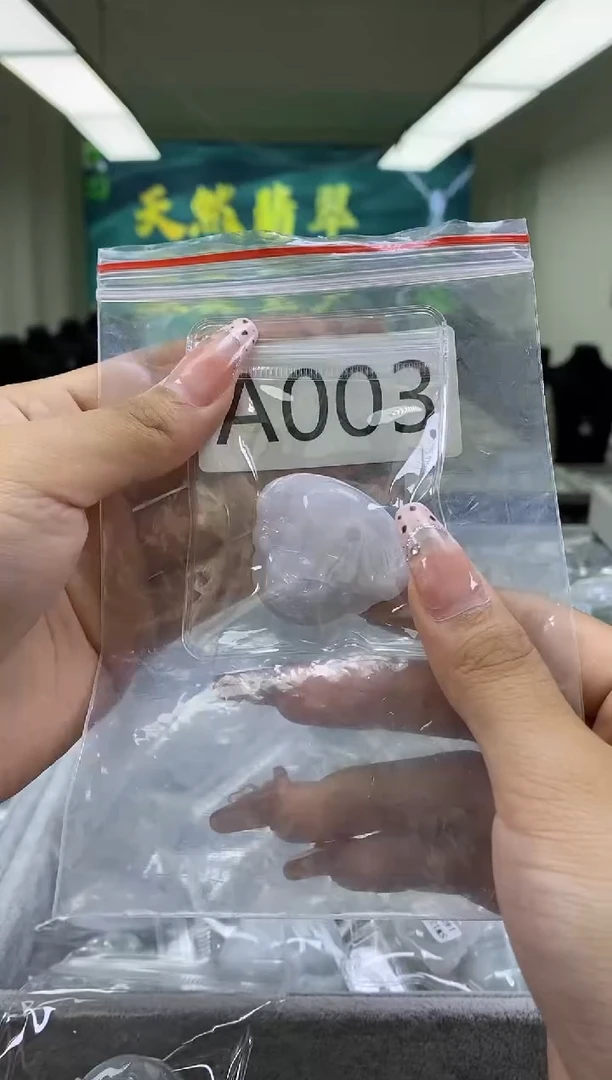 翡翠未镶嵌颈饰a003