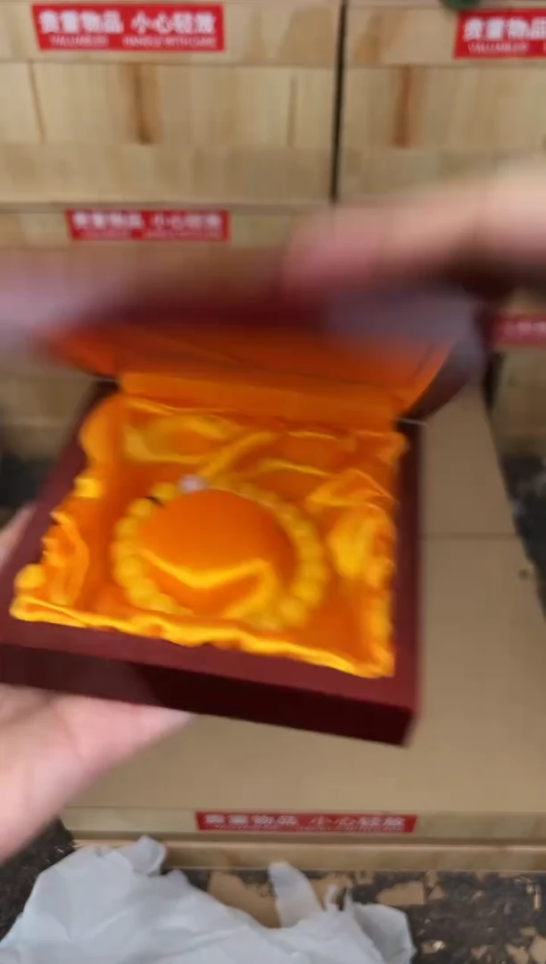 万家文玩阁黄玉菩提链接@@L052