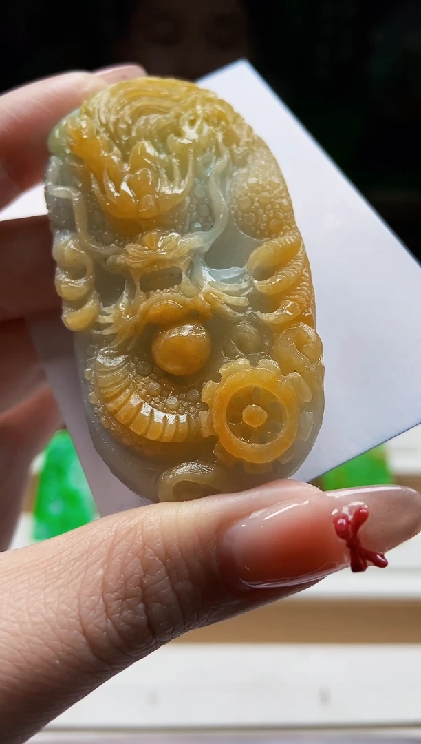 颈饰未镶嵌翡翠翡翠A货