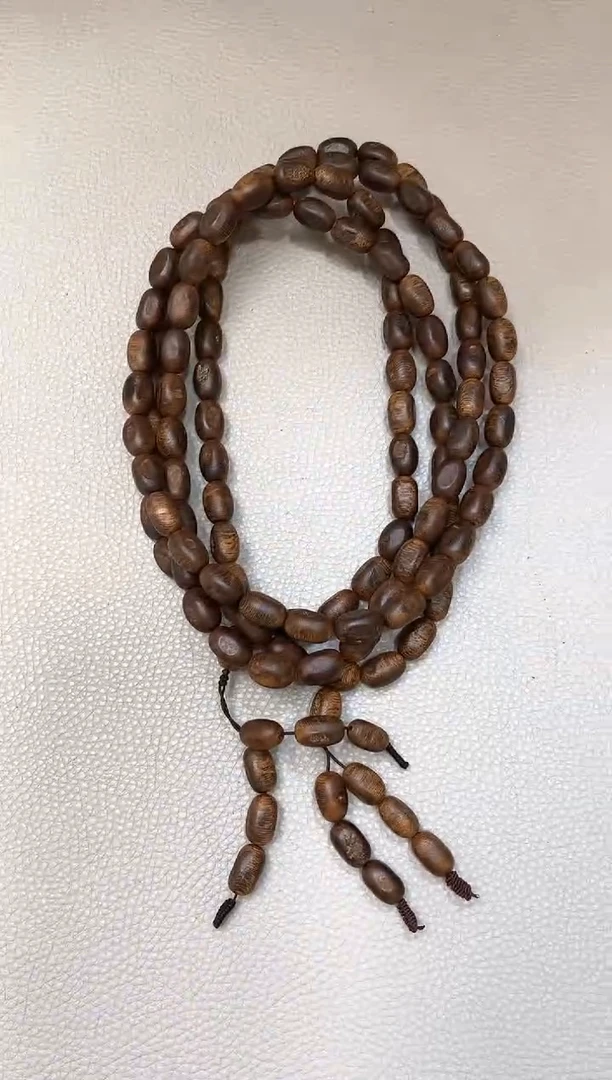 【闪购商品】沉香手串棋楠九九沉虫漏留疤随型多圈多样性发其一