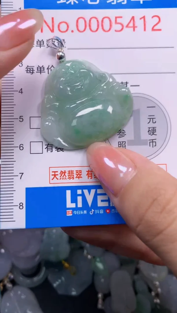 吊坠(不含链)未镶嵌翡翠5412