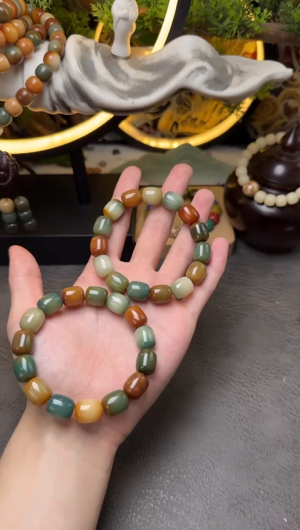 菩提根/象牙果手串菩提根年糕老型单圈