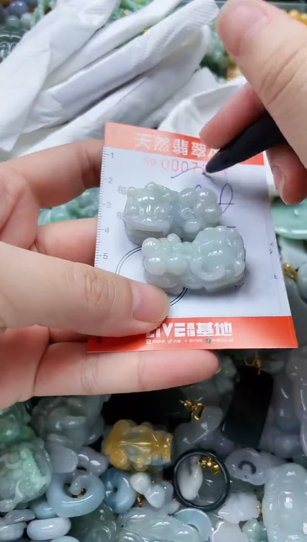 翡翠未镶嵌颈饰闪购0007134