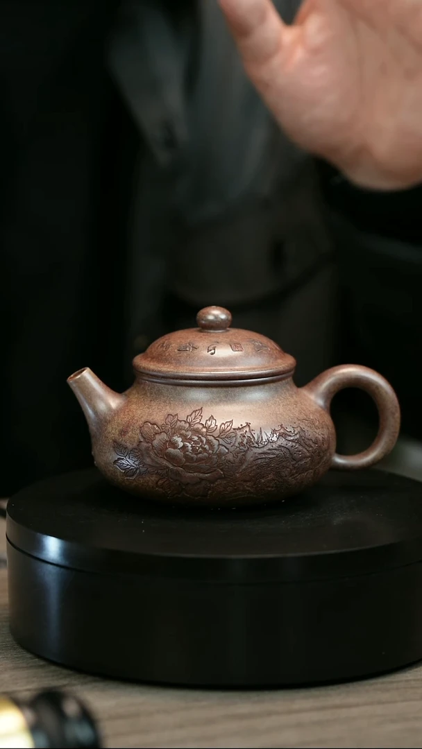 茶壶紫砂K***丶H1984李琴刻绘柴烧容天