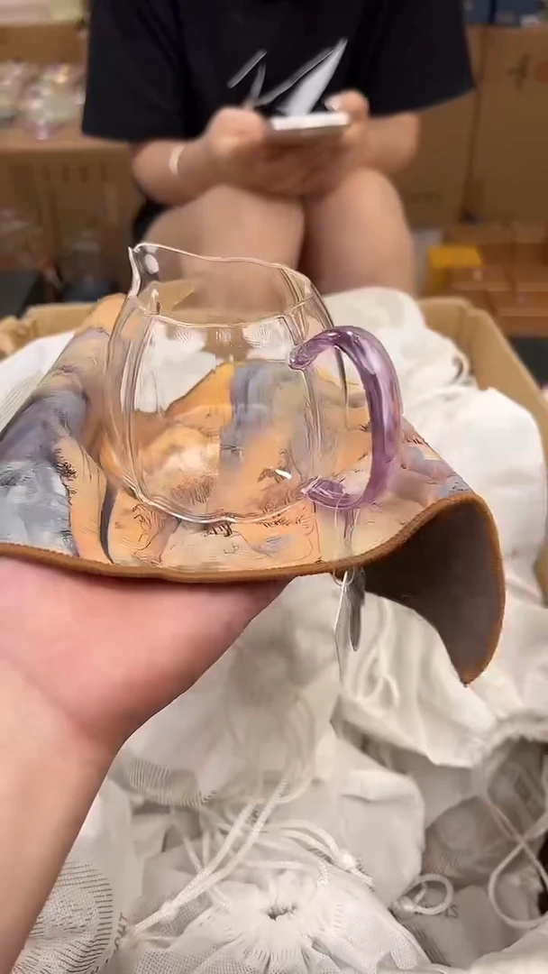 @@禾器晶彩倾妍浅紫+禾器江山茶巾