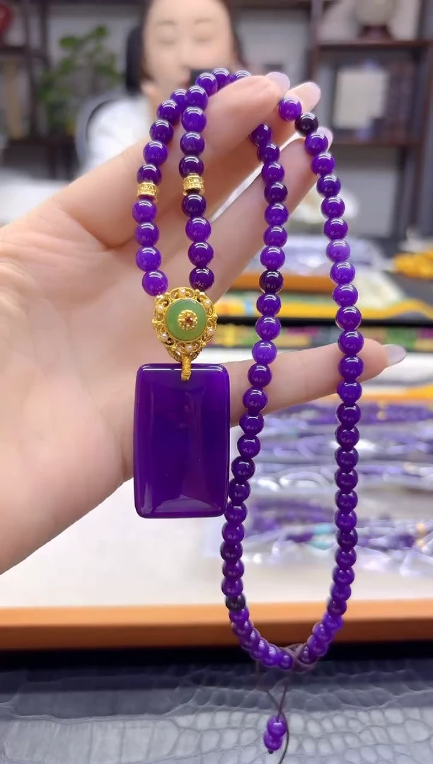 苏纪石（舒俱来）未镶嵌颈饰DIY款M788