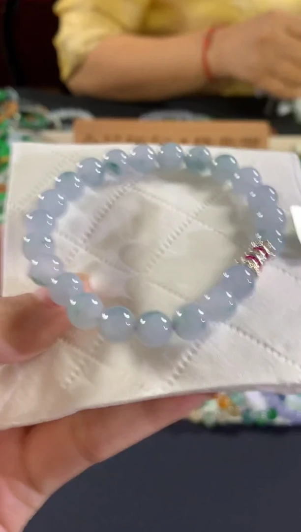 未镶嵌手串翡翠A701|1500