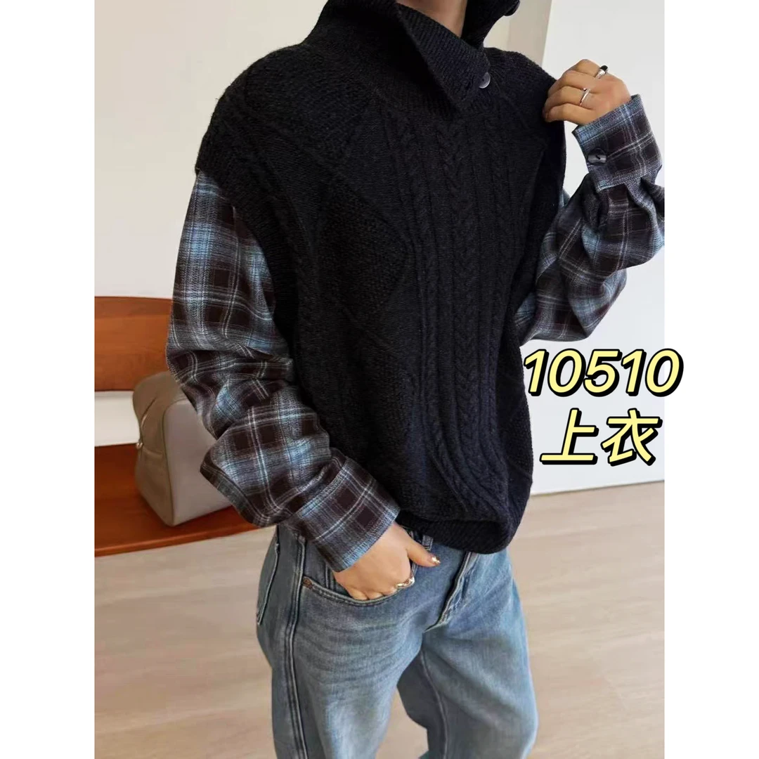 10510（部分无水洗唛，介意慎拍）SANFAN新款针织衫