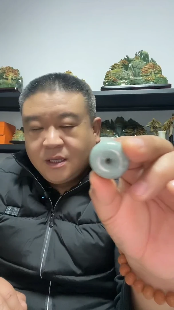 吊坠(赠链)未镶嵌翡翠平安扣吊坠
