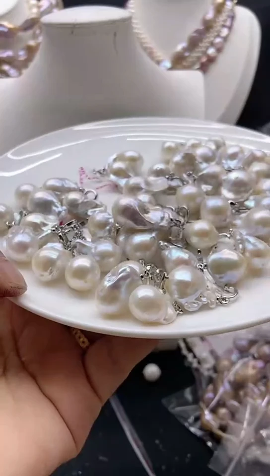 颈饰未镶嵌淡水珍珠1