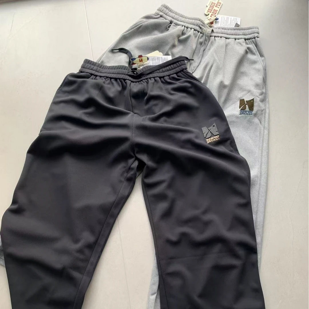 【无语不方】江南先生百搭休闲卫裤针织直筒秋冬裤子JN41H07