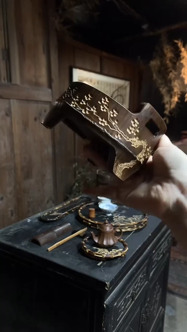 矮脚梅花香炉......